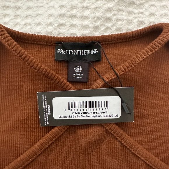 NWT Chocolate Rib Top and Skirt Set - Size 4 - Picture 10 of 12